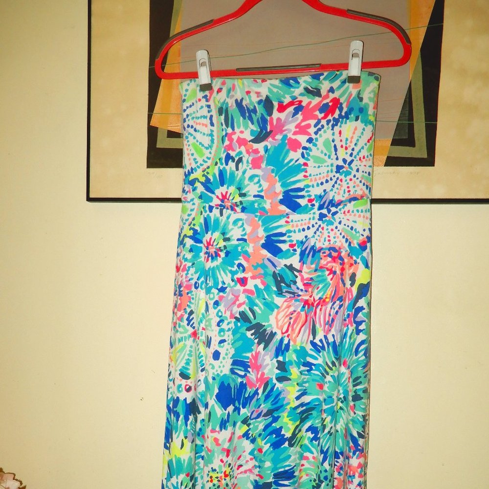 Lilly Pulitzer Tube Top Dress